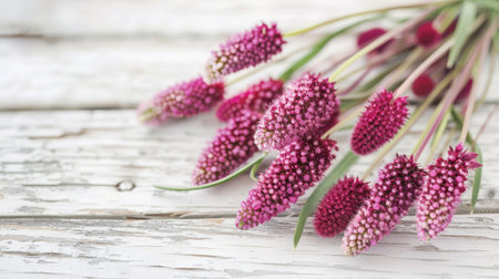 Botanical Detail: Sanguisorba Alpinaの素材