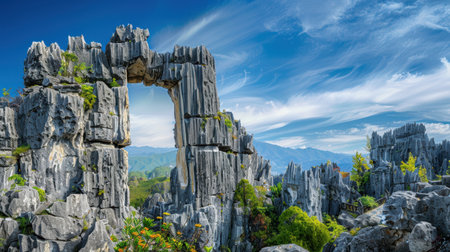 Discovering Shilin Stone Forest The Famous Stone Scの素材