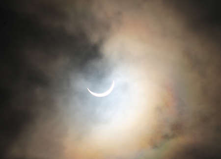 Solar Eclipseの写真素材