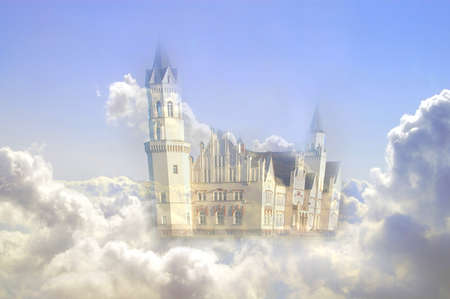 castle in the airの写真素材