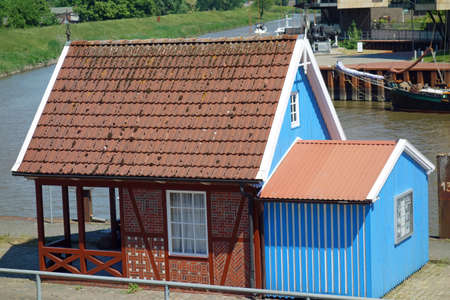 Hanseatic city of Stade in Lower Saxonyの写真素材
