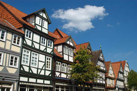 City of Celle in Germanyの写真素材