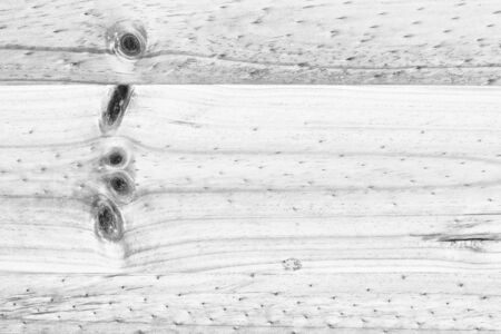 monochrome shot of wood planks texture backgroundの写真素材