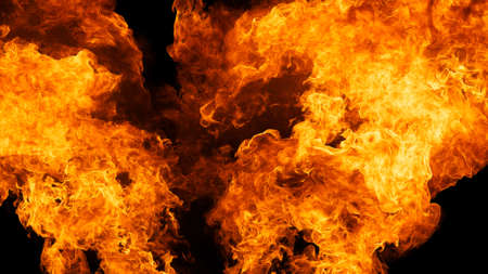 blaze fire flame texture backgroundの写真素材