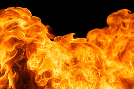 blaze fire flame texture backgroundの写真素材