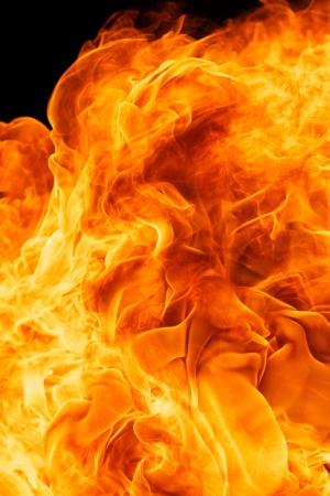 blaze fire flame texture backgroundの写真素材