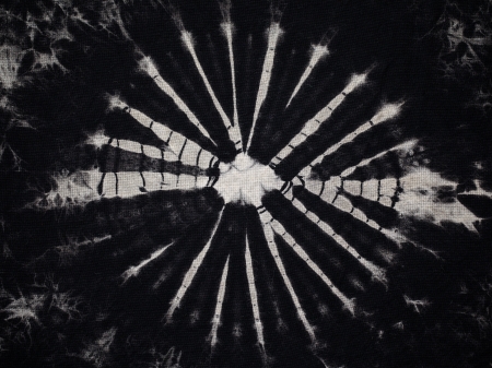 close up shot of tie dye fabric texture backgroundの写真素材