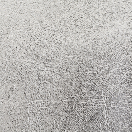 close up shot of silver leather texture backgroundの写真素材
