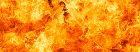 blaze fire flame for banner backgroundの写真素材
