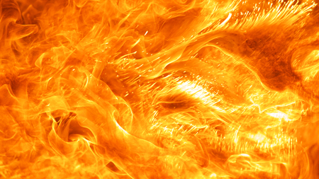 abstract blaze fire flame texture backgroundの写真素材