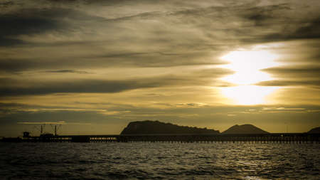 Before sunsetの写真素材