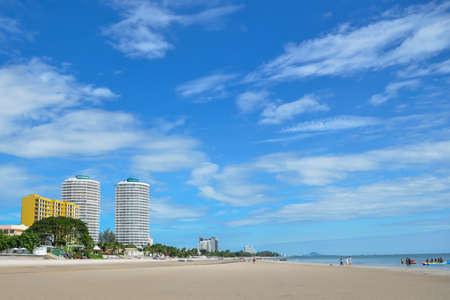 Hua-Hin beachの写真素材