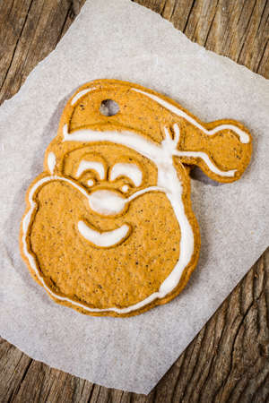 Christmas gingerbread cookieの写真素材