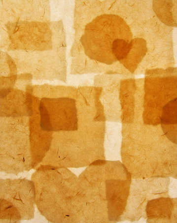 abstract image scrapbook  texture of paper-retro style  hand made a collage  の写真素材