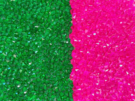 abstract background. pink and green crystals.の写真素材