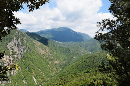 Pollino National Park is the largest nature reserve in Europe and one of the largest national parks in the world.の写真素材