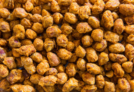 A high res image of Crunchy coated peanuts
