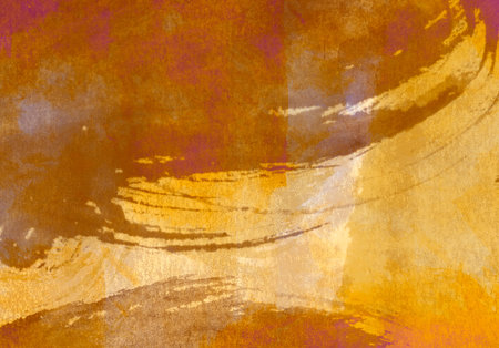 Abstract water colour brush effect