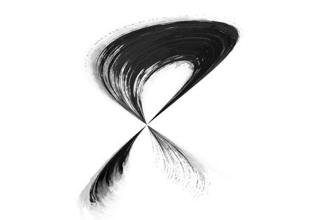 Water colour brush strokes design graphic effect textureの写真素材