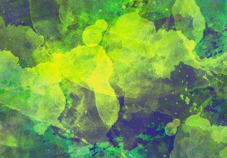 Water color graphic color brush strokes patches effect background