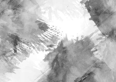 Black graphic color patches graphic brush strokes effect background designs elementの写真素材