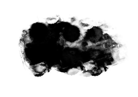 Black graphic color patches brush strokes effect background designs elementの写真素材