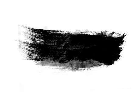 Black graphic color patches brush strokes effect background designs elementの写真素材