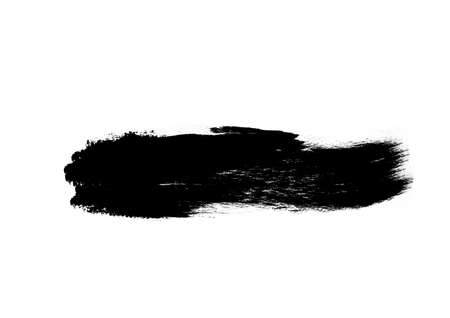 Black graphic color patches brush strokes effect background designs elementの写真素材