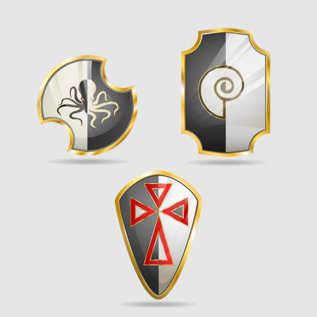 Shield of the Templar, icon - logoのイラスト素材