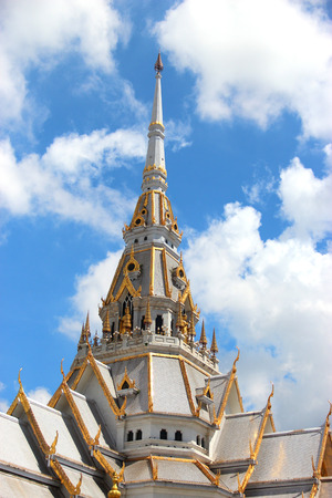 Beauty Temple and skyの写真素材