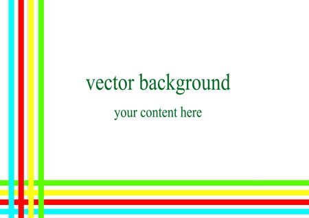 Colorful Vector illustration template backgroundのイラスト素材