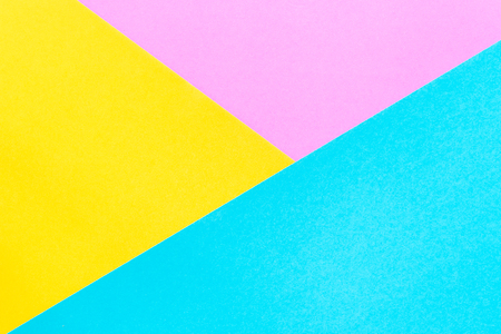 Abstract three tone color background with paper texture, modern background stytleの写真素材