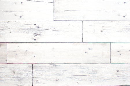 Old and Vintage white wooden texture background and patternの写真素材