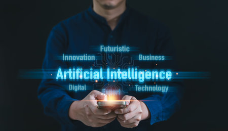 Ai technology, Artificial Intelligence concep. Futuristic digital technology transformation