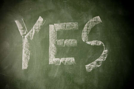 yesの写真素材
