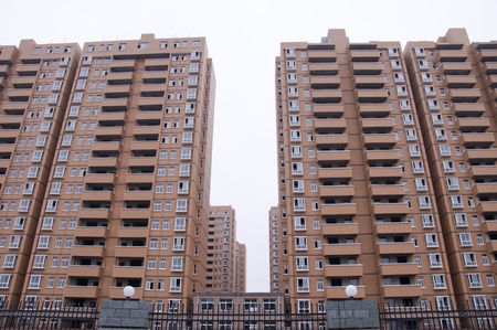 A new apartment building in Chinaのeditorial素材