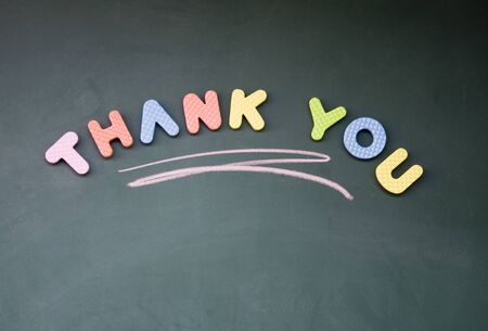 thank you titleの写真素材