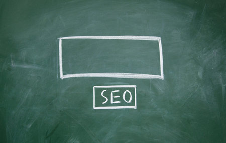 seo titleの写真素材