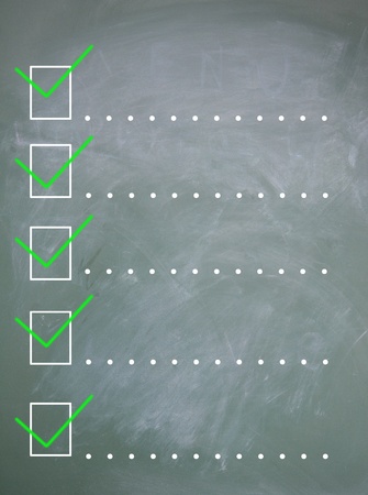 checkbox の写真素材