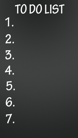 TO DO LISTの写真素材