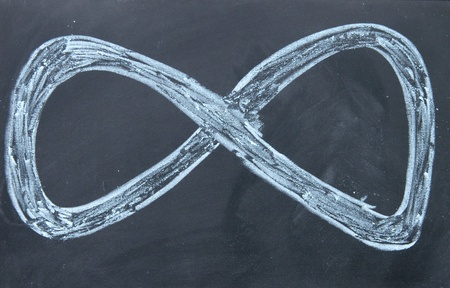 infinity signの写真素材