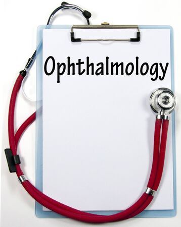 ophthalmology diagnosis sign の写真素材