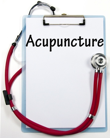 Acupuncture diagnosis signの写真素材
