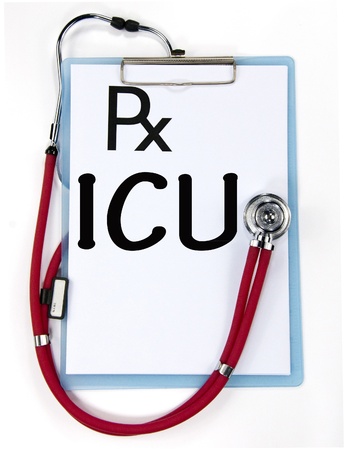 ICU sign の写真素材
