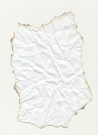 Burnt paper note の写真素材