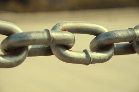 iron chain の写真素材