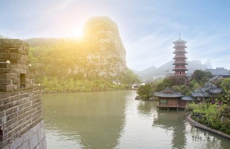chinese parkの写真素材