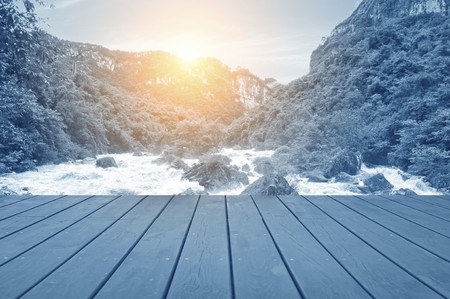 Canyon sceneryの写真素材