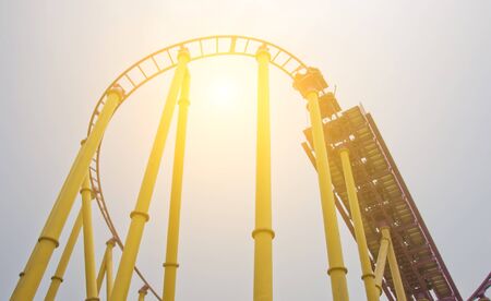 Roller coasterの写真素材