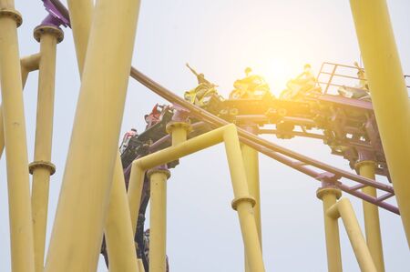 Roller coasterのeditorial素材